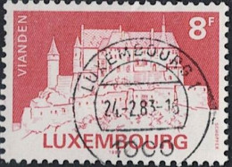 Luxemburg - Burg Vianden (MiNr: 1059) 1982 - Gest Used Obl - Usati
