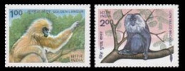 INDIA 1983 INDIAN WILDLIFE MONKEYS FAUNA COMPLETE SET MNH - Nuovi