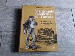 Les Grands Moments De L'année Davau Raconteries Tourangelles Touraine 1982 Numéroté - Pays De Loire