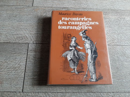 Raconteries Des Campagnes Tourangelles Davau  Touraine 1980 Numéroté - Pays De Loire