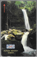 CARTE-MALAYSIE-UNIPHONE-CASCADE-SUNGAI MOWH SABAH-TBE/RARE - Maleisië