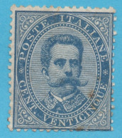 ITALIE N° 36 * (YT) HUMBERT 1er 25c. 2ème Choix COTE 600 EUROS PHOTOS R/V - Mint/hinged