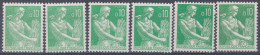 18159 Variété : N° 1231 Type Moissonneuse 6 Nuances  ** - Neufs