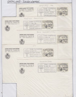 Greenland 1983 5 Cards "Sonderstempel" (GD152A - Faune Arctique