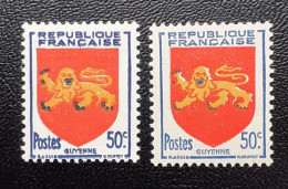 835  Lot De 2 Neuf **  Avec Variété De Couleur - Unused Stamps