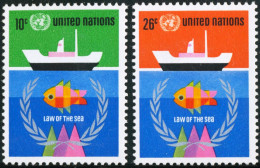 FAU4/S Naciones Unidas  New York  Nº 247/48   1974  Conferencia De La ONU Sobr - Other & Unclassified