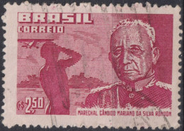 1958 Brasilien ° Mi:BR 929, Sn:BR 865, Yt:BR 646, Marshal Cândido Da Silva Rondon (1865-1958) - Usados