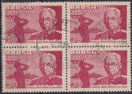 1958 Brasilien ° Mi:BR 929, Sn:BR 865, Yt:BR 646, Marshal Cândido Da Silva Rondon (1865-1958) - Used Stamps