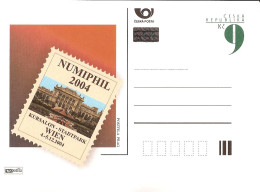 CDV A 111 Czech Republic NUMIPHIL Stamp Exhibition Wien 2004 - Ansichtskarten