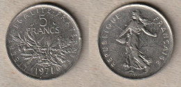 02421) Frankreich, 5 Francs 1971 - 5 Francs