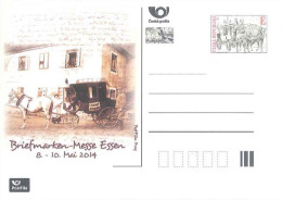 CDV A  200 Czech Republic Essen Stamp Fair 2014 Coach - Cartoline Postali