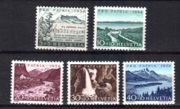 SWITZERLAND STAMPS, 1954. Sc.#B232--B235, MNH - Unused Stamps