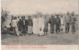 Congo Portuguez - Pessoal Cabinda Em Maquella - Angola