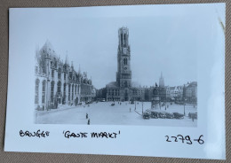 BRUGGE - Grote Markt En Belfort - 14,5 X 10 Cm (REPRO PHOTO ! Zie Beschrijving, Voir Description, See Description) ! - Lieux