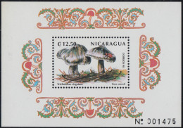 Nicaragua HB 286B 1999 Flora Champiñones MNH - Nicaragua