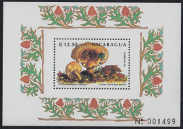 Nicaragua HB 286A 1999 Flora Champiñones Setas Mushrooms MNH - Nicaragua