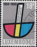 Luxemburg - 25 Jahre Luxemburger Buchdrucker-Verband (MiNr: 1215) 1989 - Gest Used Obl - Gebraucht