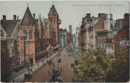 London - The Law Courts And Fleet Street - London Suburbs