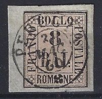 Italia Romagna U 8 (o) Usado. 1859. Sobre Fragmento - Romagna