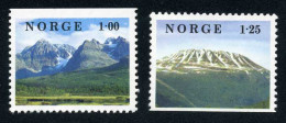 VAR1/S Noruega Norway  Nº 727/28   1978  Paisajes Noruegos Procedente De Carne - Otros & Sin Clasificación