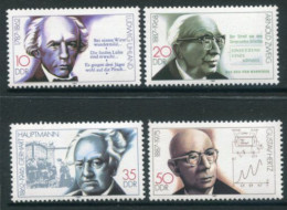 DDR 1987 Personalities MNH / **.  Michel 3091-94 - Unused Stamps