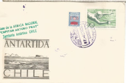 ANTARTIDA ANTARCTIC CHILE BASE ARTURO PRAT 1971 - Bases Antarctiques