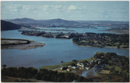 Aerial View Over Government House Looking To Canbera City Beyond - Autres & Non Classés