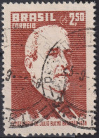 1958 Brasilien ° Mi:BR 940, Sn:BR 874, Yt:BR 657,100 Years Born Júlio Bueno Brandão - Gebraucht