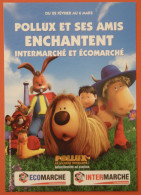 POLLUX - LE MANEGE ENCHANTE - Pollux, Azalée La Vache, Flappy Le Lapin, Ambroise Escargot .../ Film Enfant - Carte Pub - TV-Reeks