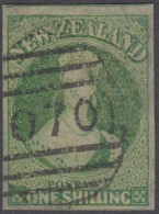 Nueva Zelanda New Zealand Nº 7 1856 Reina Victoria Sello Usado - Andere & Zonder Classificatie