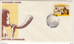 PAPUA NEW GUINEA - Souvenir Cover, APPU EC, + Mi# PG 464, SG# PG 469, Ref. 132 - Papua New Guinea