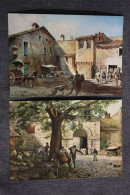 Ettore Roesler Franz - Roma Sparita - Posterula Delle Mura. Porta Angelica - Musea