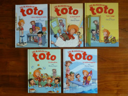 BD / BLAGUES DE TOTO - Lot De 5 BANDES DESSINEES - Paquete De Libros