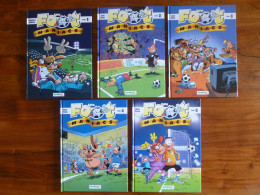 BD / FOOT MANIACS - Football - Lot De 5 BANDES DESSINEES / Tomes 1 à 5 - Bücherpakete