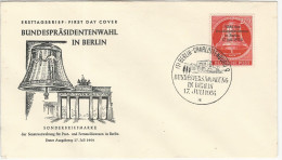 Berlin Mi 118 O FDC - 1948-1970