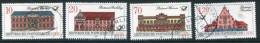 DDR 1987 Historic Postal Buildings Singles Used.  Michel 3067-70 - Oblitérés