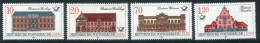 DDR 1987 Historic Postal Buildings Singles MNH / **.  Michel 3067-70 - Unused Stamps