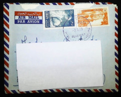 ►  Timbre  Poste Aérienne LIBAN Potier  1958. 10 & 25 P   Sur Enveloppe - Lebanon