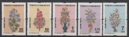 Turkey  2012  Decorative Arts,Flowers  Set  MNH - Nuovi