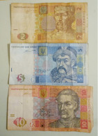 Ukraine, Used Old Banknotes - Ukraine