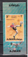 Ajman   -  1972. Pre Rimet '74. Tridimensionale.  Three-dimensional. MNH - 1974 – Allemagne Fédérale