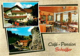 73047425 Pottenstein Oberfranken Cafe Pension Schaffer Gastraeume Schuettersmueh - Pottenstein