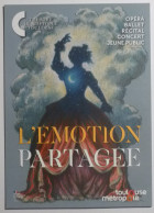 OPERA / BALLET - Emotion Partage - Femme Robe Longue - Carte Publicitaire Théatre Capitole Toulouse - Opera