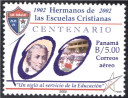 Panama A- 561 2002 100° De Los Hermanos De Las Escuelas Cristianas MNH - Panama