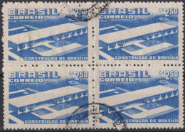 1958 Brasilien ° Mi:BR 941, Sn:BR 876, Yt:BR 658, Dawn Palace, Brasilia - Used Stamps