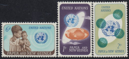 Papúa Y New Guinea 80/82 1965 Año De La Cooperación Internacional MNH - Papua New Guinea