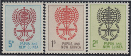 Papúa Y New Guinea 44/46 1962 Erradicación Del PaludismoMNH - Papua New Guinea