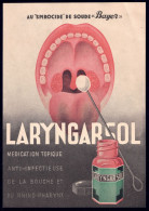 +++ PUBLICITE Ets Couvreur - Bruxelles - LARYNGARSOL - Médicament - Bayer  // - Pubblicitari