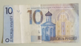 Belarus, Year 2019, Used; 10 Ruble - Belarus