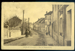 Cpa Du 95 Groslay  -- Rue De  Montmorency     STEP81 - Groslay